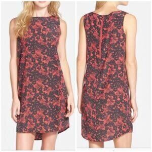 Caslon Floral Sleeveless Shift Dress